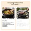 BBQ Feuertopf | Eingebrannter 3,5 L Dutch Oven aus Produktbild-Vorschau 6