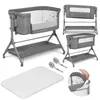 Lionelo Beistellbett Leonie Plus 3 in 1 bis zu 9kg, Produktbild-Vorschau 1