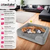 Panier pour chien orthopédique Kimba avec bordure haute - L Voir les images du produit 2