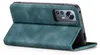 A teal flip case for a smartphone is shown in a standing position against a white background. Produktbild-Vorschau