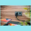 Ladeadapter, Mini GaN mit Display, 65W, schwarz 1x USB-A Produktbild-Vorschau 7