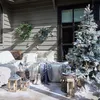 Tannenbaum 180cm mit LED Lichterkette beschneit GRANDIS Produktbild-Vorschau 4