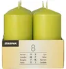 Stumpenkerzen Ø 50 mm · 100 mm kiwi Produktbild-Vorschau 7