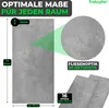 Endorphin Vinylboden selbstklebend in Betonoptik Hellgrau Produktbild-Vorschau 4