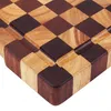 Tagliere Relaxdays, 41 x 30 cm, a quadretti, in legno di Anteprima dell’immagine prodotto 8
