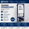 WC Komplettset Spülrandlos Schwarz Spülrandloses Hänge WC Produktbild-Vorschau 3