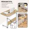 Table de travail portable en bois, réglable en hauteur Voir les images du produit 2