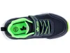 LICO Jungen Klett Halbschuh mit Stretchschnürung blau grün Produktbild-Vorschau 5