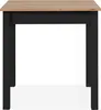 Küchentisch Capri - 90x67x76cm - Eiche Nachbildung/schwarz Produktbild-Vorschau 5