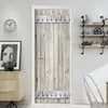 Türtapete AstraDesign 88×200 cm „Helle Holztür“ – Produktbild-Vorschau 1