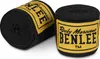 Two rolls of black boxing hand wraps with yellow labels are shown on a white background. Náhľad obrázku produktu