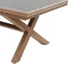 Ausziehbarer gartentisch "axiome" graphite & honey Produktbild-Vorschau 4