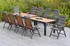 Merxx Gartenmöbel Set Athos 21tlg., 10 Klappsessel inkl. Produktbild-Vorschau 1