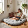Coussin de sol rectangulaire 100x100 cm, tapis de jeu pour Voir les images du produit 11
