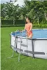Bestway 58430 / 24, Drabina, Szary, Metal, Plastik, 150 kg, Podgląd zdjęcia produktu 26