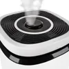 Close-up of the top of a white humidifier emitting mist. Anteprima dell’immagine prodotto