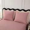 Komplet pościeli Różowa krata 140x200 cm + poszewka 70x80 Podgląd zdjęcia produktu 15