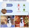 COSTWAY LED dekorace sněhulák, vánoční dekorace, vánoční Náhled obrázku produktu 5