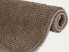 Badematte Badezimmerteppich Chenille Mikrofaser Rutschfest Produktbild-Vorschau 2