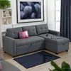 Sofa L Form Vitalispa Campina Grau 226 x 163 cm mit Produktbild-Vorschau 4
