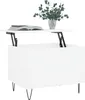 vidaXL Tavolino da salotto bianco 60x44,5x45 cm in Anteprima dell’immagine prodotto 9