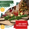 KESSER® Weihnachtsgirlande naturgetreue Girlande Produktbild-Vorschau 5