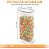 Vorratsdosen 2,8L luftdicht Kunststoff 4er-Set Anteprima dell’immagine prodotto