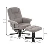 Relaxsessel CHARLY mit Hocker drehbar neigungsverstellbar Produktbild-Vorschau 10
