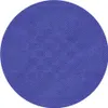 A circular blue tablecloth with a geometric pattern. Podgląd zdjęcia produktu