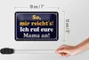 Blechschild Spruch 12x18 cm So, mir reicht’s Schild Produktbild-Vorschau 5