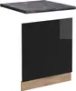 Frontblende Vicco R-Line Schwarz Hochglanz 60 cm , AP Produktbild-Vorschau 1