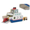 VIGA Barca in legno Capitan Cars 4pz Anteprima dell’immagine prodotto 2