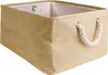 Intirilife Aufbewahrungskorb Organizer mit Henkel in Beige Produktbild-Vorschau 1