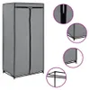 vidaXL Kleiderschrank Grau 75×50×160 cm Produktbild-Vorschau 8