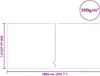 vidaXL Geotextília, 1 x 10 m, polyester a bavlna, sivá Náhľad obrázku produktu 8