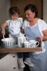 Clayre & Eef Tasse 550 ml Beige Keramik Fische Produktbild-Vorschau 3