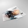 Bilder auf glas - Frau Abstraktion - 120x80cm - Glasbilder Produktbild-Vorschau 2