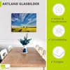 ARTland Glasbild Rapsfeld I Größe: 60x45 cm Produktbild-Vorschau 3