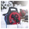 Počasí odolný prodluž. kabel na bubnu 20 m / 3 zásuvky / modrý / PVC / 230 V / 1,5 mm2 Náhľad obrázku produktu