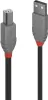 LINDY USB 2.0 Typ A an B Kabel, Anthra Line, 10m Voir les images du produit 3