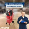 AREBOS 30L kompresor powietrza 1500W, kompresory, 10 bar, Podgląd zdjęcia produktu 9