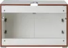 Waschbeckenunterschrank - B 80 cm - Weiß Hochglanz - Weiß Produktbild-Vorschau 5