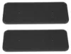 Two black foam filters are shown against a white background. Produktbild-Vorschau