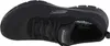 A top-down view of a black Skechers shoe. Voir les images du produit
