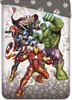 A group of Marvel Avengers characters are depicted in a dynamic pose against a textured background. Produktbild-Vorschau
