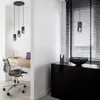 Trio Leuchten Pendelleuchte Robin Metall Schwarz matt Glas Produktbild-Vorschau 13