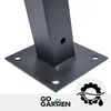 Mastfuß verschraubt auf Betonbefestigungsankerfuß 120x120 Produktbild-Vorschau 3