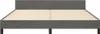 Ankonbej Bettgestell mit Kopfteil Dunkelgrau 160x200 cm Produktbild-Vorschau 4