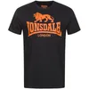 Lonsdale London T-Shirt Herren Logo schwarz Festival, Produktbild-Vorschau 1