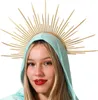 Atosa Diadem Golden  Kinder Golden One Size Produktbild-Vorschau 2